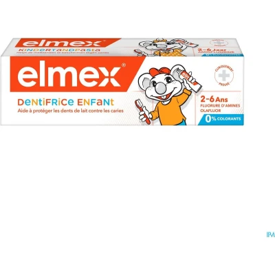 Afbeelding van elmex Kindertandpasta 2 6 jaar 50ml