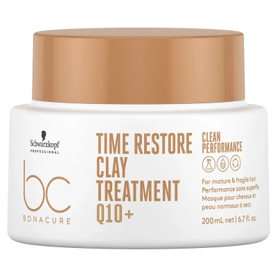 Afbeelding van Schwarzkopf Bonacure Time Restore Clay Treatment 200ml