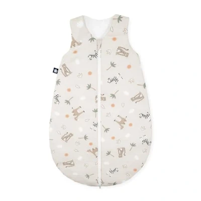 Afbeelding van Julius Zöllner Slaapzak jersey, warme vulling 2,5 TOG, wasbaar op 60 C, Made in Germany, OEKO TEX Standard 100, savanne beige, mt. 50/56