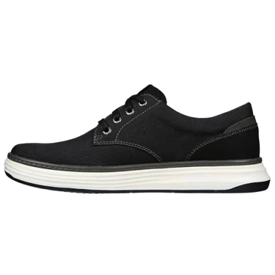 Afbeelding van Skechers Men&#039;s Moreno Fashion Sneakers, Black, 14 Regular US