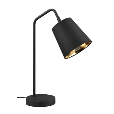 Afbeelding van REALITY BUDDY Tafellamp Zwart mat excl. 1x E27 40W Snoerschakelaar Draaibaar