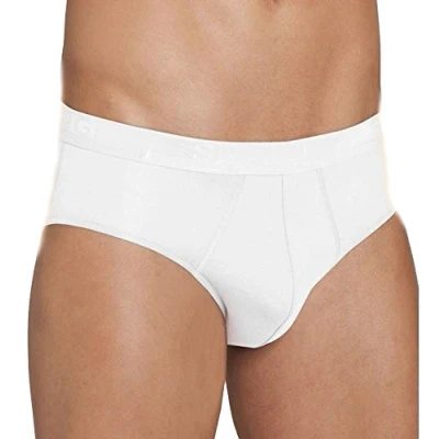 Afbeelding van sloggi Evernew Midi Heren Slip Wit Maat S