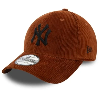 Afbeelding van New Era heren Pet met York Yankees borduring in de kleur Roodbruin, maat: M/L