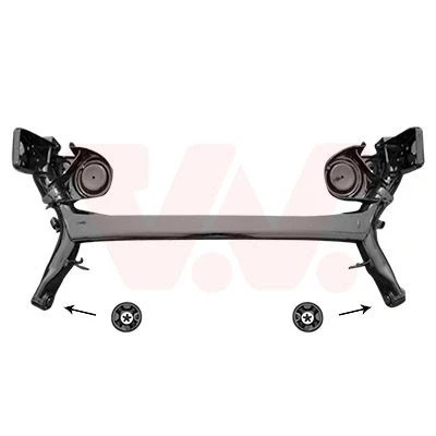 Afbeelding van Van Wezel As/Subframe rubber 1709629