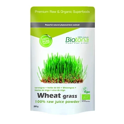 Afbeelding van Biotona Wheat Grass Poeder Bio (200gr)