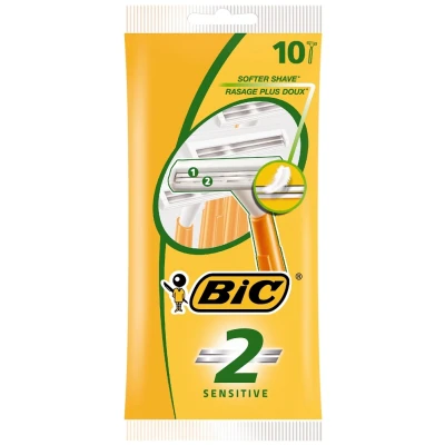 Afbeelding van BIC Twin easy sensitive scheermesjes 10 stuks