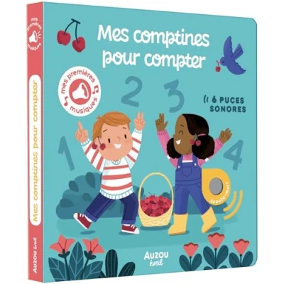 Afbeelding van mes premiers sonores comptines pour compter