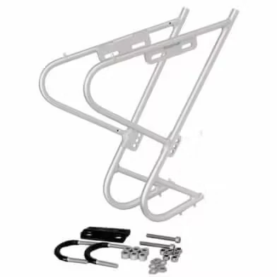 Afbeelding van Massload bagagedrager low rider zilver