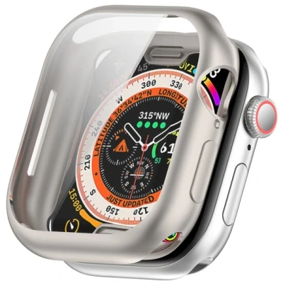 Afbeelding van Apple Watch TPU case Sterrenlicht / starlight Geschikt voor 46mm