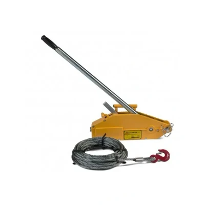 Afbeelding van Deltafor Staaldraadtakel 1600kg Met 20 Meter Staalkabel