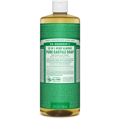 Afbeelding van Dr. Bronner&#039;s Vloeibare Zeep Almond 945 ml