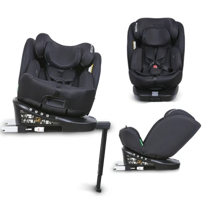 Afbeelding van Novi Baby Autostoel BabyDonna Go I SIZE Isofix Black/Mesh 60 tot 135 cm