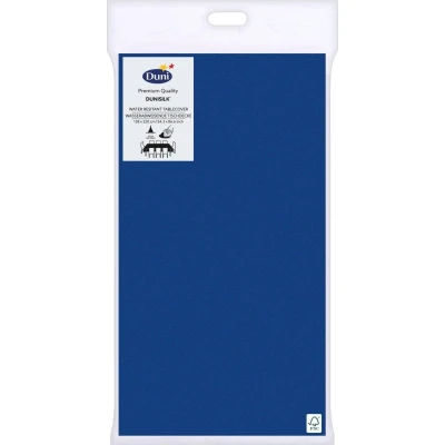 Afbeelding van Duni tafellaken Oriental Blue Dunisilk+ 138x220