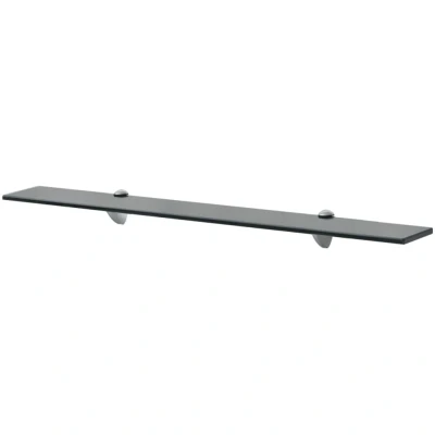 Afbeelding van Zwevend schap 80x10 cm 8 mm glas
