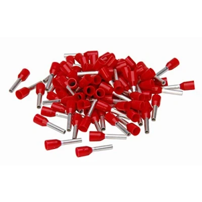Afbeelding van Kopp 354408091 adereindhulzen met kunststof kraag, 100 stuks, 0,75 mm2, grijs 1mm², Stuk rood