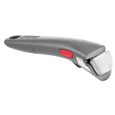 Afbeelding van Tefal Ingenio Afneembare handgreep, grijs, stapelbaar, 3 punts veiligheidsvergrendeling, ondersteunt tot 10 kg, gemaakt in Frankrijk L9863702