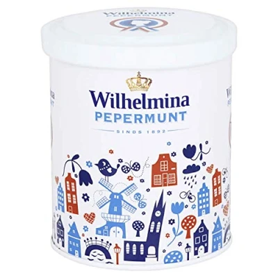 Afbeelding van Fortuin Wilhelmina blik Holland pepermunt 500g