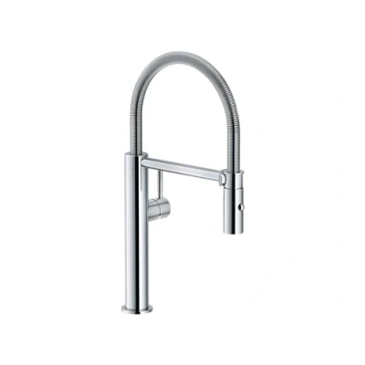 Afbeelding van Franke Pescara Semi Pro L Keukenkraan flexibele uitloop chroom 115.0393.975