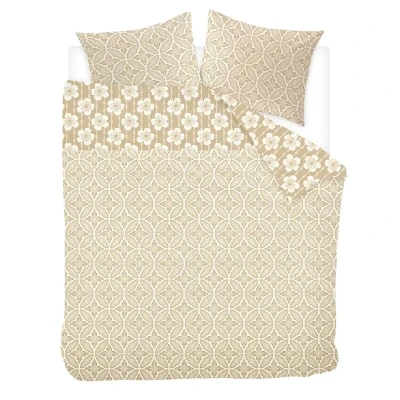 Afbeelding van Ivorlyn Ripon Dekbedovertrek Extra breed 260x200/220 cm Sand