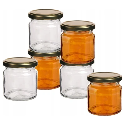 Afbeelding van Altom Design Set van 6 Conserveringspotten 200 ml Weckpot Jampotten Inmaakpotten