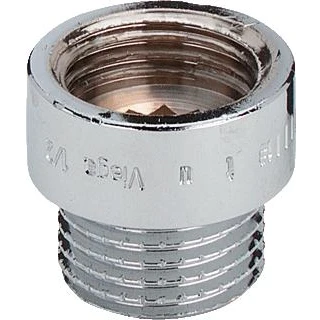 Afbeelding van Viega kraanverlengstuk brons chr. G 1/2&quot; x 100 mm