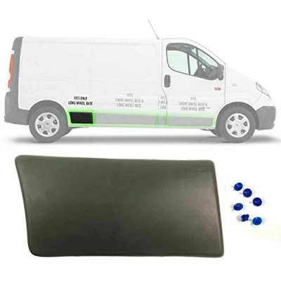 Afbeelding van Sierlijst zijwand achter rechts compatibel met Vivaro A, Primastar, Trafic II 2001 2013
