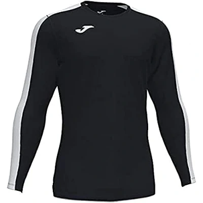 Afbeelding van Joma Academy III Voetbalshirt Lange Mouw Heren Zwart / Wit Maat: M