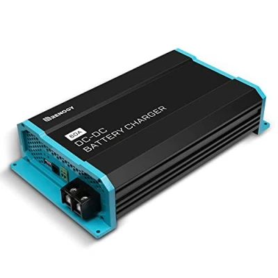 Afbeelding van Renogy 60 A DCDC acculader, 12 V zonne energieoplader, AGM, Flooded, gel en lithiumbatterij, bescherming tegen oververhitting