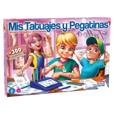Afbeelding van Vaardigheidsspel Tatuajes Y Pegatinas Falomir