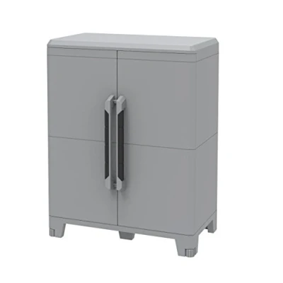 Afbeelding van Terry, Transforming Modular 2, multifunctionele kast met twee deuren voor binnen en buiten, 78 x 43,6 101,6 cm
