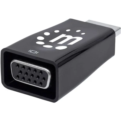 Afbeelding van Manhattan 151542 HDMI Adapter [1x stekker 1x VGA bus] Zwart