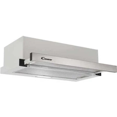 Afbeelding van Candy Afzuigkap Model CBT6130/3X Semi inbouw (uittrekbaar) Zilver 329 m3/uur