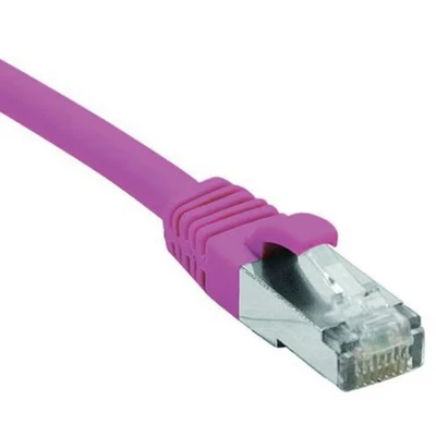 Afbeelding van Netwerkkabel RJ45 CAT 6 F/UTP LSOH SNG roze 0.3 m
