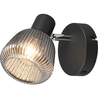 Afbeelding van TRIO TARIFA Spot Zwart mat excl. 1x E14 4W