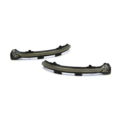 Afbeelding van Volkswagen 5G0052215A originele VW geanimeerde led buitenspiegelknipperlichten met Osram leds, tuning knipperlicht, licht donker