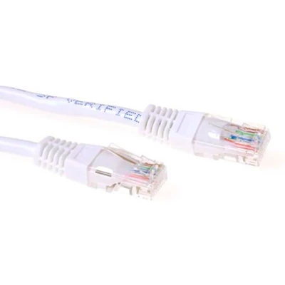 Afbeelding van ACT IB5415 U/UTP CAT5E Patchkabel Wit 15 meter