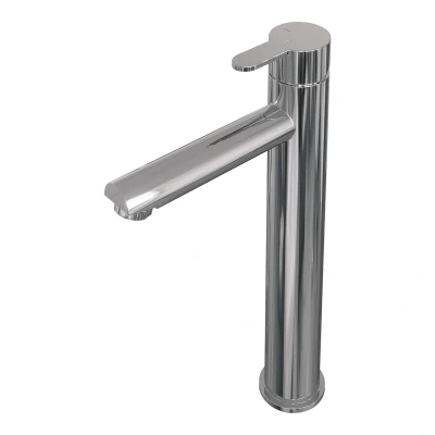 Afbeelding van Brauer Chrome Edition Wastafelmengkraan opbouw hoog model d chroom