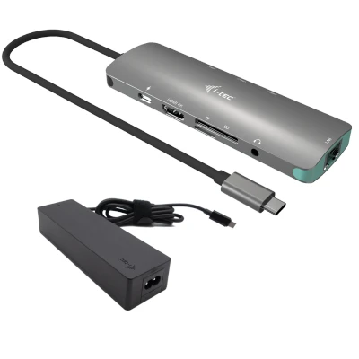 Afbeelding van i tec USB C Metal Nano Docking Station 4K HDMI LAN
