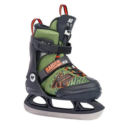 Afbeelding van K2 Skates jongens schaatsen Raider Ice, green oranje, 25G0110.1.1.S