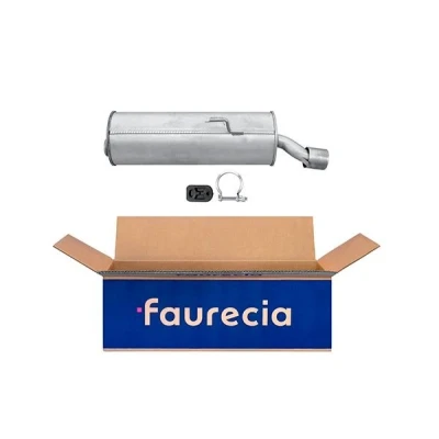 Afbeelding van HELLA 8LD 366 032 991 Einddemper Achter Met aanbouwdelen PEUGEOT: 206 Hatchback, 206+ Hatchback