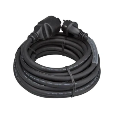 Afbeelding van RUBBER VERLENGKABEL MET KRIMPKOUS 3G2.5 10 m PENAARDE