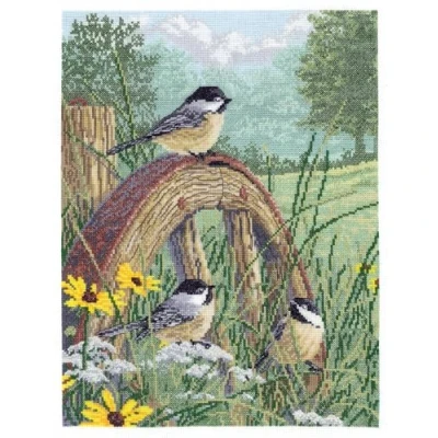 Afbeelding van Janlynn Meadow &#039;s Edge kruissteek kit 11 inch X 35,6 cm (14 Count