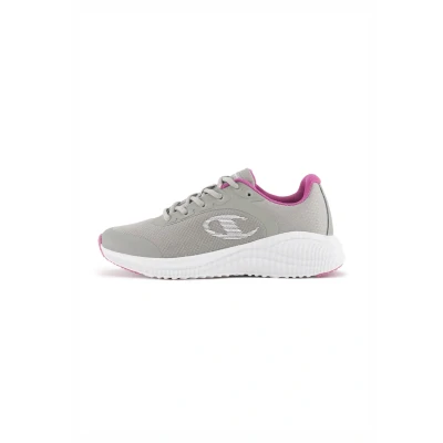 Afbeelding van Champion Syphon Engage CUT Running Inspired Sneakers laag, Dames, Maat: 40, Grey metallic Kunststof