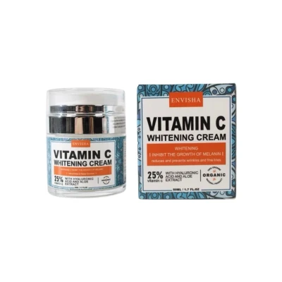 Afbeelding van Vitamine C Whitening Cream Huidverhelderend Hydraterend en Voedend Anti Aging Effect