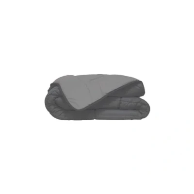 Afbeelding van POYET MOTTE Dekbed Microfiber 400 g / m² CALGARY Staal en zilver 220x240cm