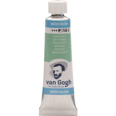 Afbeelding van Van Gogh Aquarelverf Tube 10 ml 748 Davy&#039;s Grijs