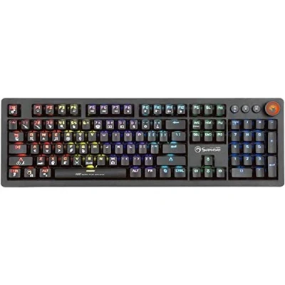 Afbeelding van Marvo KG917 Mechanisch Gaming Toetsenbord RGB Verlichting Full Advanced Anti Ghosting