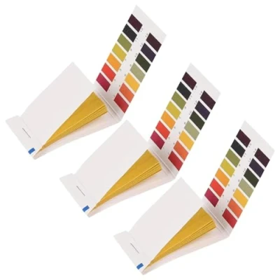 Afbeelding van WOLMIK pH Test Strips, 3 Packs of 240 Strips 1 14 Litmus Paper, Universal Balance Strip for Urine Saliva Drinking Water Pool Spa Soap Soil Diet Fish Tank Liquids Monitoring