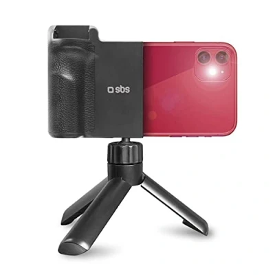 Afbeelding van SBS Greep Reflex Smartphone Tripode en afstandsbediening