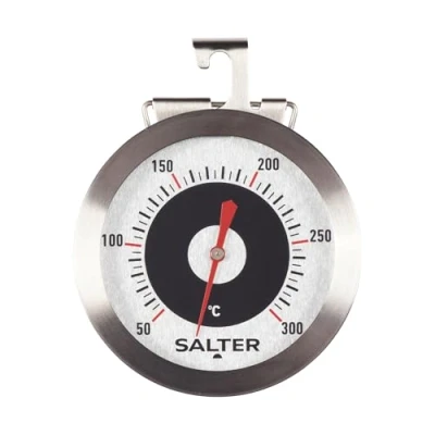 Afbeelding van Salter 513 SSCR Oven Thermometer, Maintain Optimum Temperature, Cooking/Baking, Adjustable Viewing Angle, Bold Display, Hang, Sits/Stands on Shelf, Range 50C 300C
